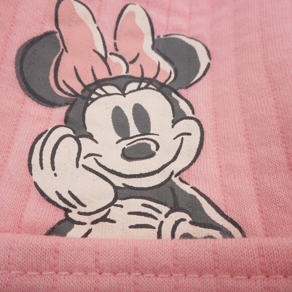 Disney Baby 3-6 months Pink Minnie Mouse Overalls Pockets Pastel Butterfly - Picture 7 of 9